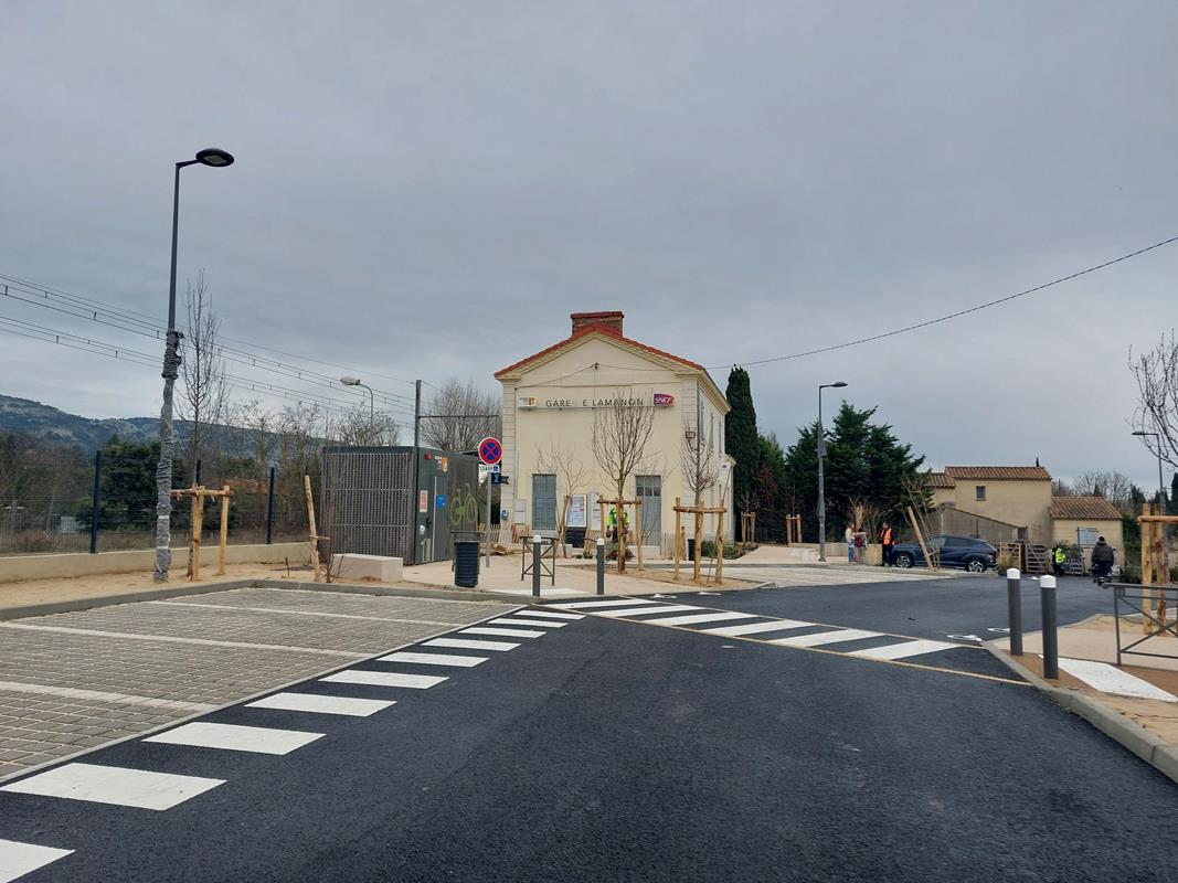 Gare de Lamanon